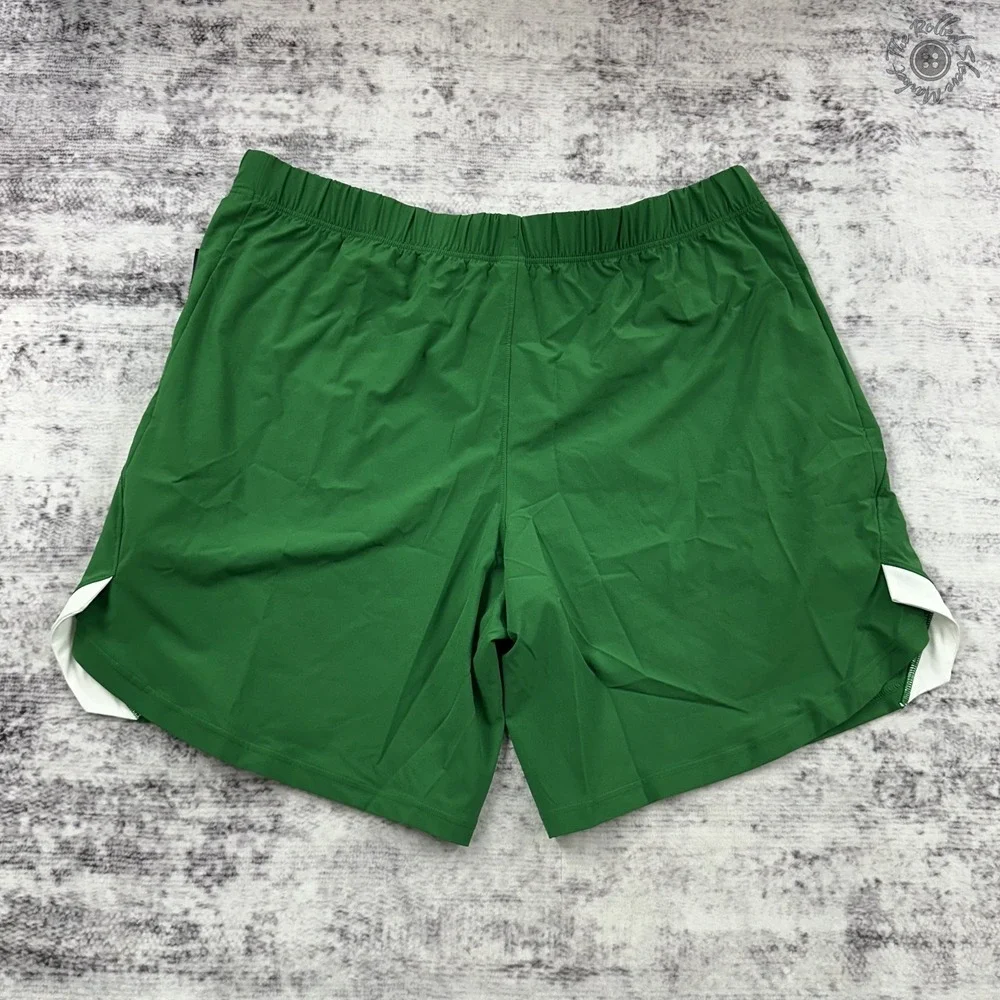 NWT - New Balance Tournament Short Green - Men's 2XL XXL - MS21403P‎